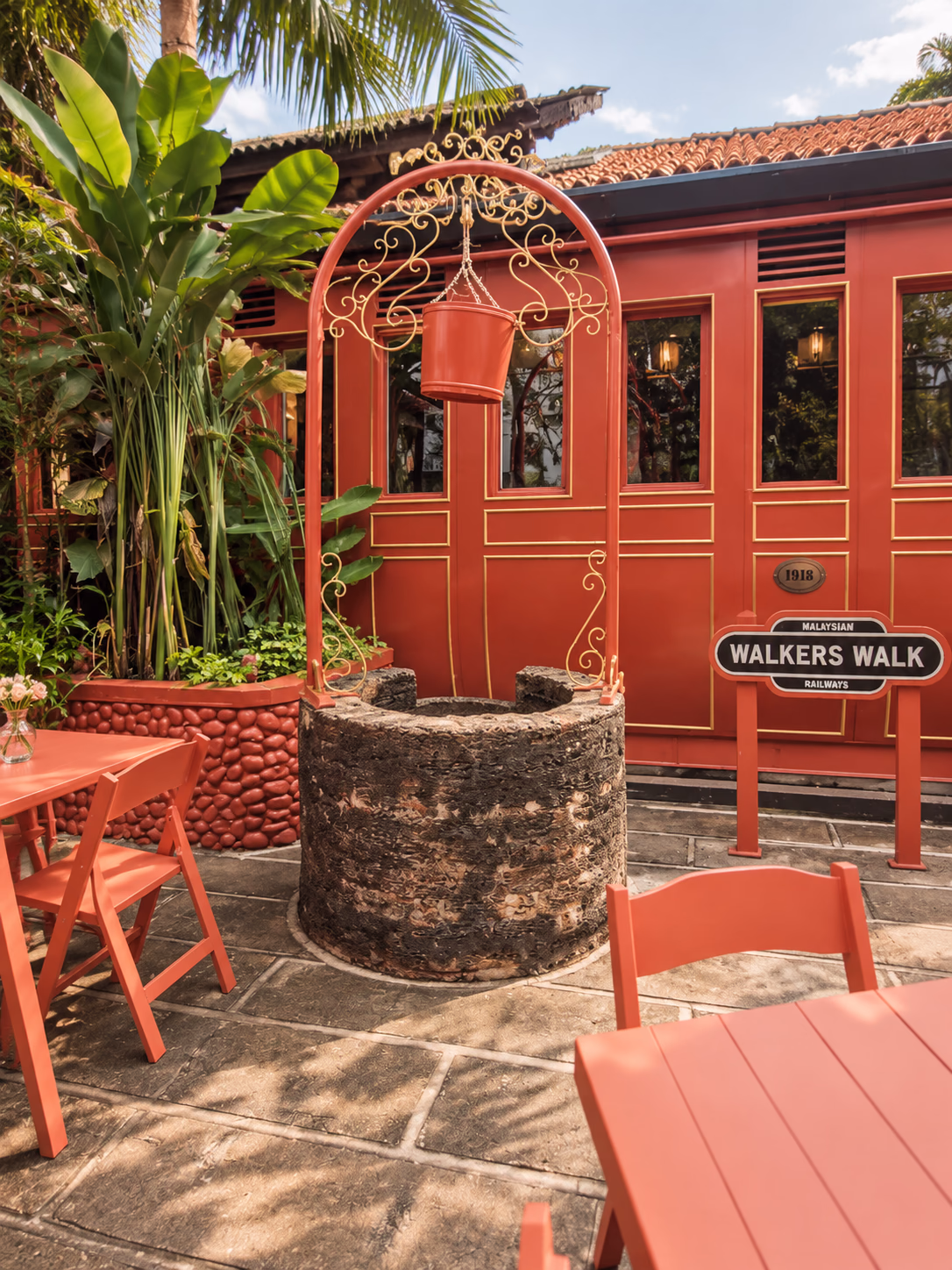 Walkers railway courtyard
